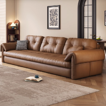 香尔特（Xiangerte）办公家具商务沙发接待会客室皮艺沙发休闲简约风真皮3+1+1+长茶几