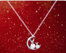 蓝桉与鸟S999纯银项链女生2023新款轻奢小众高级感生日礼物送女友