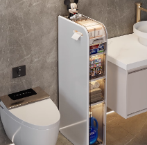 304不锈钢厨房置物架落地4层特厚收纳架子微波炉架多功能储物架子