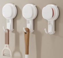 正妙挂钩免打孔强力粘钩无痕免钉浴室卫生间透明防水粘钩厨房钩子粘贴 加厚强力粘钩【10片装】