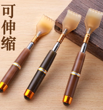 中葆堂痒痒挠仿牛角伸缩不求人抓痒神器滚珠按摩抓背抓痒挠老头乐 